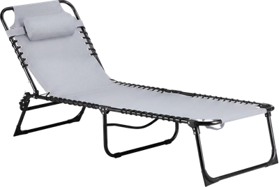 Leżak ogrodowy Outtec Szary (O-05024)