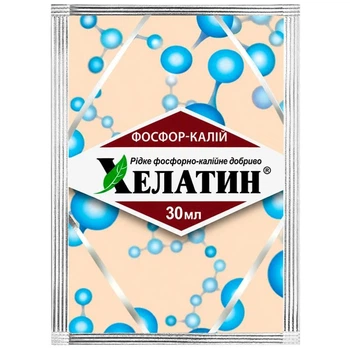 Удобрение Хелатин Фосфор + Калий 30 мл