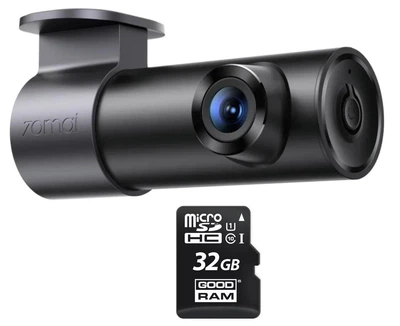 Видеорегистратор Xiaomi 70Mai M310 PRO 3K (M310 PLUS 3K) Smart Dash Cam CN українська прошивка + чехол и MicroSD 32gb UHS-1