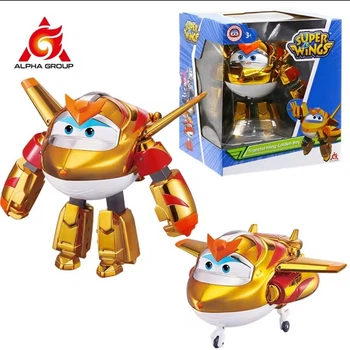 Игрушка-трансформер Super Wings Супер Крылья Золотой Мальчик Golden Boy