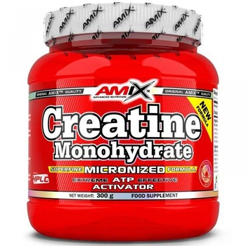 Креатин AMIX Creatine Monohydrate Micronized, 300 г Без смаку (креатин моногідрат мікронізований)