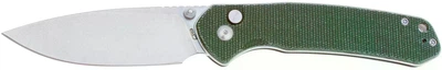 Нож CJRB Large Pyrite Micarta OD Green
