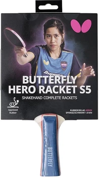 Ракетка для настольного тенниса Butterfly HERO Racket S5 Suthasini Sawettabut (6251750002) (932288)