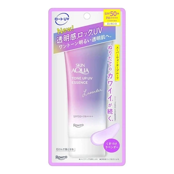 Сонцезахисний крем з тонуючим ефектом ROHTO Skin Aqua SPF50+ PA+++ (80 мл)