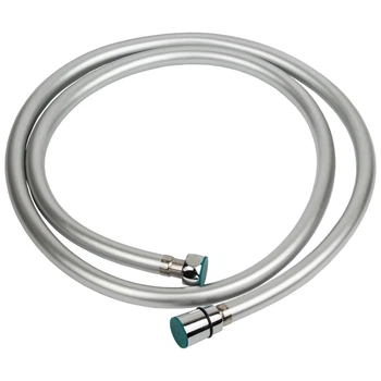 Шланг для душа 1/2" 150 см PVC 3-х слойный серебристый