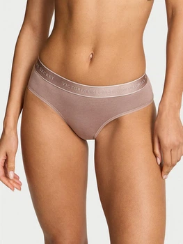 Трусики слипы женские хлопковые Victoria's Secret 27273267 XS Коричневые (25665884561)