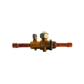 Кран кульовий Igloo BVA-8 1/2" під пайку з ніпелем Шредера