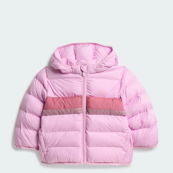 Детская куртка REGULAR PUFFER BLOCKING adidas KS1716 (98) розовый (4069995395825)