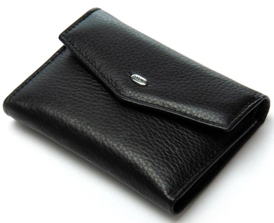 Женский кожаный кошелек Dr.Bond WS-103 black
