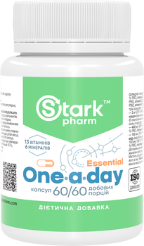 Мультивитаминный комплекс Stark Pharm One-a-Day Essential 60 капсул (3712) (4829888054075)