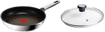 Набор Сковорода Tefal Emotion+ Flavors 28 см + стеклянная крышка 28 см (SET_Tefal_36)