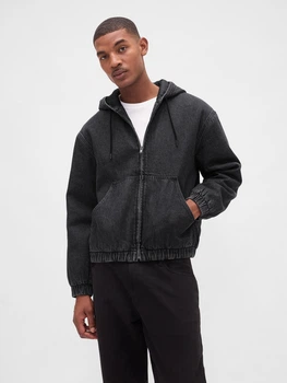 Джинсовая куртка мужская GAP 889022627 2XL Серая (1161009418)