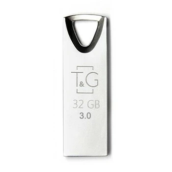 Флеш пам'ять 32GB T&G 117 Metal Series Silver (TG117SL-32G3)