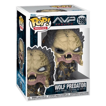 Колекційна фігурка Funko Pop! Чужі проти Хижака S3 Хижак Wolf (W/CH) (90242)