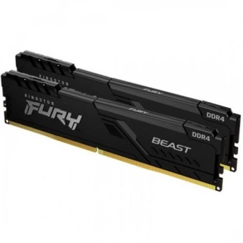 Оперативна пам'ять Kingston FURY 16 GB (2x8GB) DDR4 3200 MHz Beast Black (KF432C16BBK2/16WP)