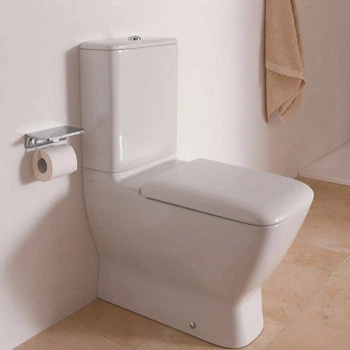 Унітаз компакт Laufen Palace 700x360 прямокутний, без сидіння, білий (H8247060000001)