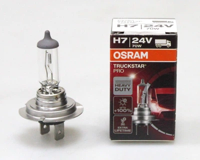 Автолампа H7 TruckStar Pro+120% 24V 70W PX26d (1шт)