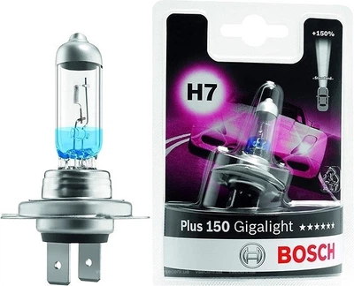 Автолампа H7 Gigalight+150% 12V 55W PX26d (блистер 1шт)