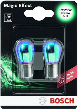 Автолампа PY21W Magic Effect 12V 21W BAU15s (блистер 2шт)