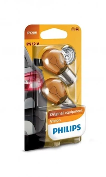 Автолампа PY21W Standard 12V 21W BAU15s (блистер 2шт)