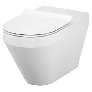 Унитаз компакт Cersanit Crea Clean On 010/020 640х355 овальный, безободковый, белый (CCCZ1005946213)