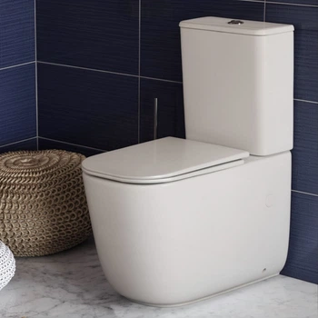 Унитаз компакт VOLLE Puerta 620x355 прямоугольный, с сиденьем, белый глянцевый (1331.002003)