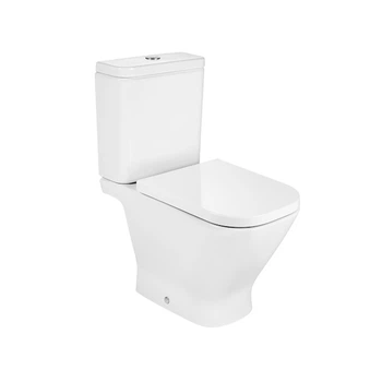 Унитаз компакт Roca GAP 650x365 прямоугольный, без сиденья, белый (A342477000)