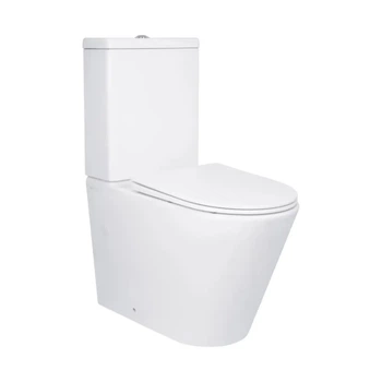 Унитаз компакт Qtap Swan Eco 640х360 овальный, с сиденьем, белый глянцевый (QTSWA27W48748)