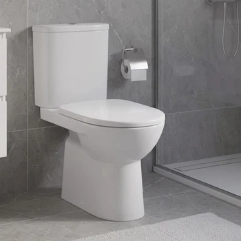 Унитаз компакт Geberit SELNOVA 680x360 овальный, с сиденьем, белый (501.753.00.1)