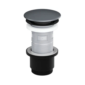 Донный клапан Excellent Design Click-Clack 1 1/4" для умывальника и биде, графит матовый (ARIN.1485.K.01.GRMBL)