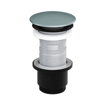 Донный клапан Excellent Design Click-Clack 1 1/4" для умывальника и биде, зеленый матовый (ARIN.1485.K.01.MBMBL)