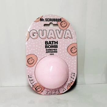 Бомбочка для ванны Guava Mr.SCRUBBER 200г.