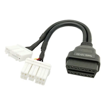 Переходник Tesla OBD (12pin, 20pin) к автосканеру LAUNCH 105040592