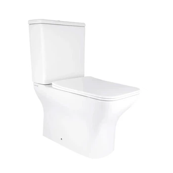Унитаз компакт Mixxus Style-0403-R 620х360 прямоугольный, с сиденьем, белый (MI6727)