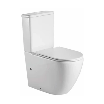 Унитаз компакт Mixxus Premium Ellipse-0402-R 660x390 овальный, с сиденьем, белый (MP6468)