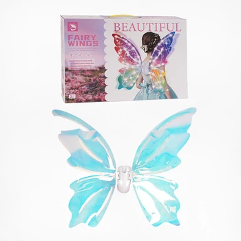 Крылья феи Fairy Wings с музыкой и подвижными крыльями LED крылья феи Крылья бабочки Светящиеся и музыкальные эффекты