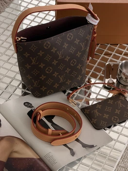 Сумка Louis Vuitton All In BB 2 в 1 Premium коричневый кросс-боди Луи Виттон
