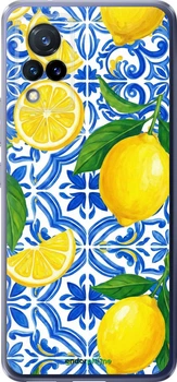Чехол на Vivo V21 Grocery Girl Italian Summer "6766u-2368-70447"