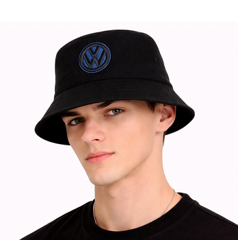 Черная молодежная панама "Volkswagen"