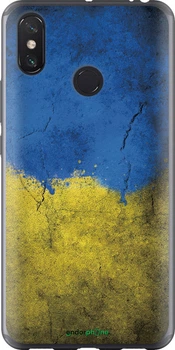 Чехол на Xiaomi Mi Max 3 Флаг Украины 2 "401t-1534-70447"