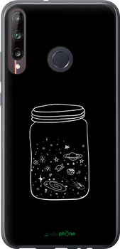 Чехол на Huawei P40 Lite E Космос в банке "4297u-1875-70447"