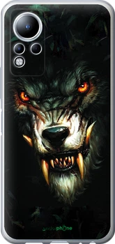 Чехол на Infinix Note 12 Дьявольский волк "833u-2927-70447"