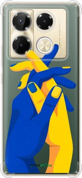 Чехол на Infinix Note 40 Pro 4G Stand With Ukraine "5255sp-3691-70447"