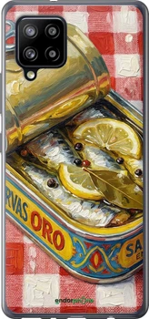 Чехол на Samsung Galaxy A42 A426B Vintage Sardine Tin Phone "6772u-2098-70447"