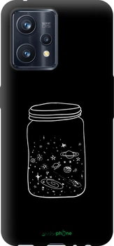 Чехол на Realme 9 Pro Plus Космос в банке "4297b-2596-70447"
