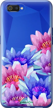 Чехол на Realme C2 Лотос "4862t-1852-70447"