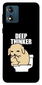 TPU чохол Demsky Deep thinker для Motorola Moto E13