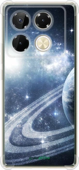 Чехол на Infinix Note 40 Pro 4G Кольца Сатурна "173sp-3691-70447"