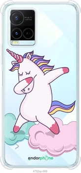 Чехол на Vivo Y21 Единорог "4702sp-669-70447"