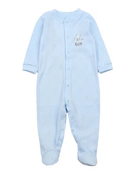 Человечек для мальчика Фламинго Baby Boy голубой 382-1022 80 см